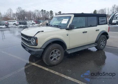 2025 Ford Bronco Big Bend from USA, damaged, VIN 1FMDE7BH8SLB09107